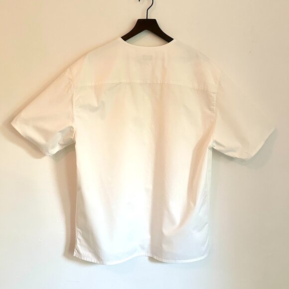 Lemaire Henley White T-Shirt - Picture 2 of 7